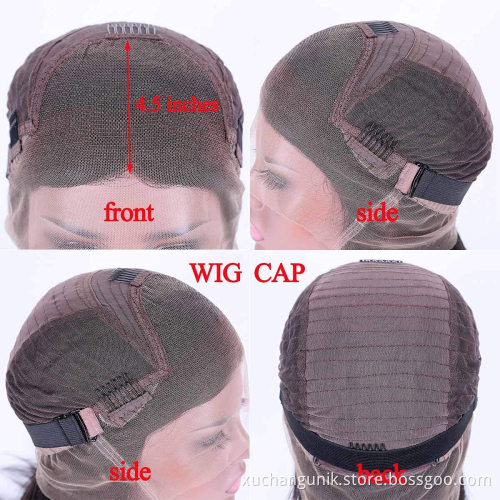 Wholesale Mink Lace Front Wig Vendor Unprocessed Peruvian Hair Virgin Cuticle Aligned Human Hair Frontal 360 Lace Wig Deep Wave